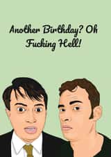 Peep Show Birthday Card created by EERUPT