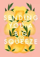 Sending You A Big Squeeze, thinking of you card created by Kate Fox