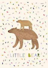 Cute Little Bear Card created by Forest & Fig