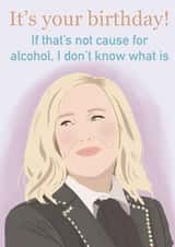 Moira Rose birthday card created by Jenks&Bébé