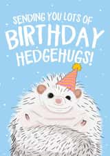 Birthday Hedgehugs created by Wild Card