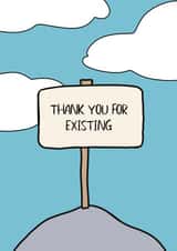 Thank you card created by Cards by Becky