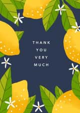 Lemon Thank You Card created by Charlotte Hill Vandenburg