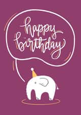 Elephant Birthday Party created by Charlotte Hill Vandenburg