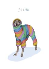 Iconic Italian Greyhound created by Beth Goodwin