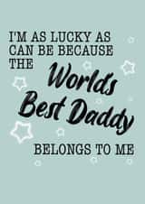 Sweet Daddy card created by Wooden It Be Precious
