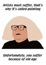 Frank Ango Birthday It’s Always Sunny created by gadgART