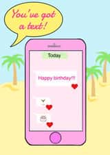 Love Island Birthday Text created by Cutie McHootie 
