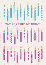 Birthday Candles created by Abigail Udell