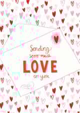 Sending Love Through The Post created by Laura Barnes