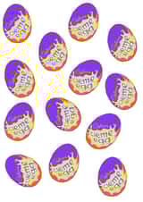 Chocolate candy egg Cadbury Easter card created by Alexia James