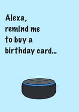 Alexa birthday card created by SCHE BY MIMI