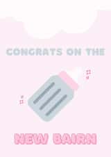 Congrats on the New Bairn (Girl) created by Brits Creations