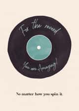 For the Record you are Amazing! created by Rebekah Klimuck
