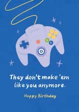 They don't make 'em like you anymore 🎮 created by Collyn Wooden Illustration