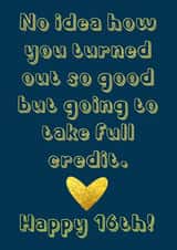 Humorous Birthday Card For Son or Daughter created by Exquisite Studio