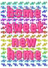 Home sweet new home sweeties card created by Lisa Allen