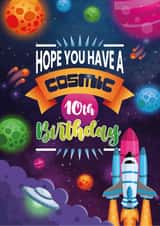 10th Birthday - Cosmic Space edition created by Angry Squirrel