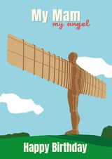 My mam, my angel. Happy Birthday created by Cox a Doodle Doo