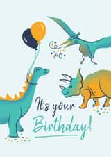 Dinosaur Birthday created by Karin van der Vegt