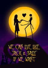 Jack & Sally - New home or Valentines day card created by Delaney Mitchell