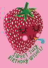 Cute Strawberry Sweet Strawberry Wishes  created by @AimeeStevens.Design