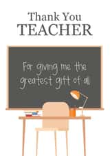 Thank You Teacher created by Delaney Mitchell
