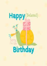 happy belated birthday  created by Spring of colors