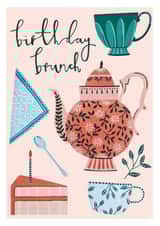 Birthday tea and cake  created by Textiles By Rachel