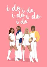 ABBA I do Wedding Card created by Sassy Sarah