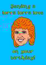 Cilla Black Birthday Card created by The Kitschen Disco