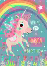 Magical Unicorn Birthday Card created by Tracy Cottingham