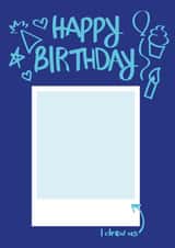 Draw me & the birthday girl/boy card created by Nada Anis