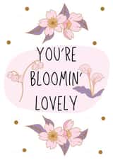 You're Bloomin' Lovely 1001 created by Custom Card Co Shop