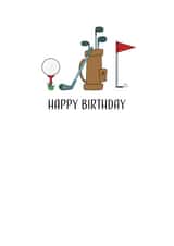 Golf Day Birthday Card created by Little Takeover