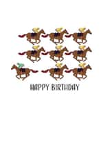 Odd one out Race Horse Birthday Card created by Little Takeover 