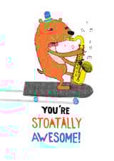 Stoatally awesome! created by Pencilface