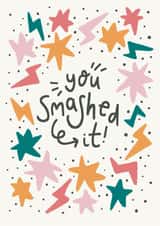You Smashed It - Congratulations Card created by Nicola Scott