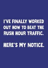 Funny Leaving Job Card for Boss 1002 created by The Sweary Card Co