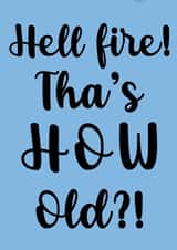 Tha’s HOW old? created by Sargenti Illustrations