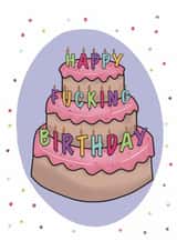 Happy Fucking Birthday 1001 created by Hkay Illustrates 