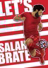 Mo Salah - Let's Salah-brate created by SX2Prints
