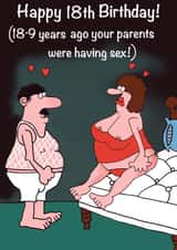 Happy 18th Birthday, parents having sex 18.9 years ago created by Gary Jones