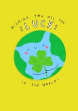 Wishing you all the luck in the world! created by Jess Moorhouse
