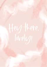 Abstract Positive Quote Pink created by JMDesigns