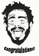 Post Malone created by Toska Child