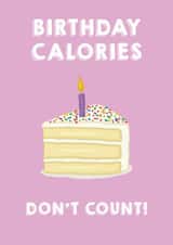 Birthday Calories Don't Count! created by Canny Crafted