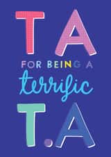 Terrific T.A created by Violet and Alfie