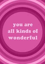 All Kinds of Wonderful created by Leanne Friedberg