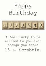 Husband Birthday Card created by Namephrame